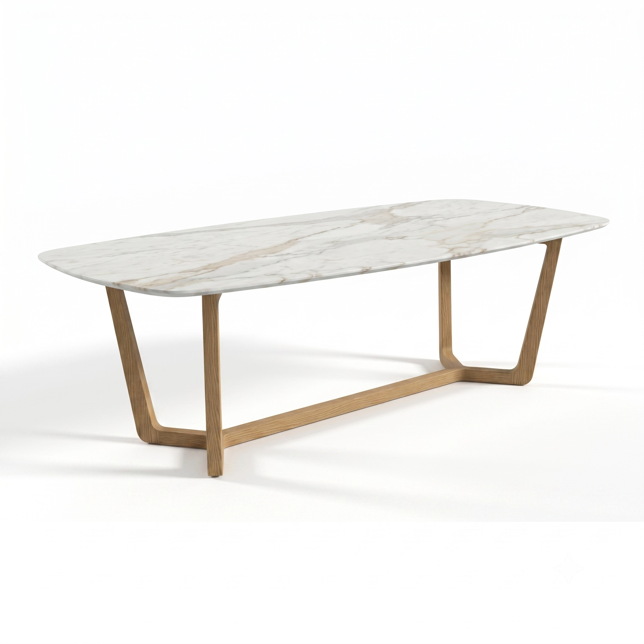 Table de repas IGREC — design contemporain, bois massif — Collection Eterna | Meuble Le Dix-Neuvième